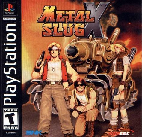 metal slug x box art ps1 ntsc|Sony PlayStation 1 Metal Slug X NTSC.